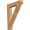 Ekena Millwork Traditional Rough Sawn Arts and Crafts Outlooker, Western Red Cedar, 6"W x 28"D x 32"H OUT06X28X32TRA03RWR - alternate 1